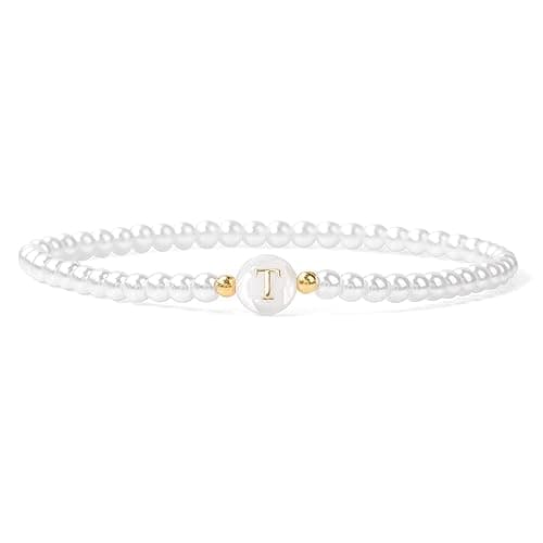 Personalized Letter Charm Bracelet for Women