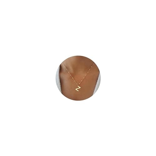 Ursteel Gold Initial Necklace for Women