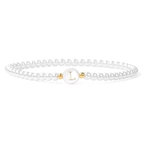 Personalized Letter Charm Bracelet for Women