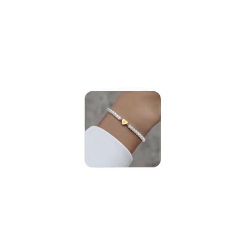 Hoigblxy Trendy Pearl Bracelets for Women