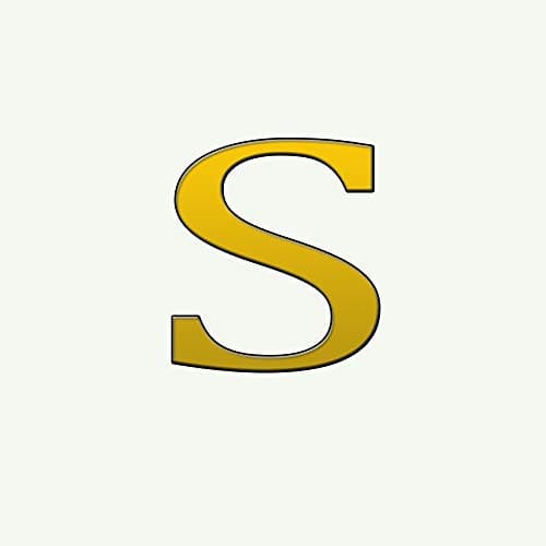 Personalized 18K Gold Plated Stainless Steel Monogram Initial Choker Necklace for Women