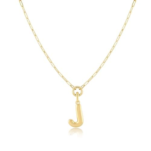 Layered Initial Necklace for Women