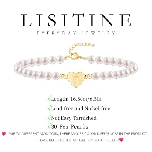 Lisitine Gold Pearl Bracelets for Women