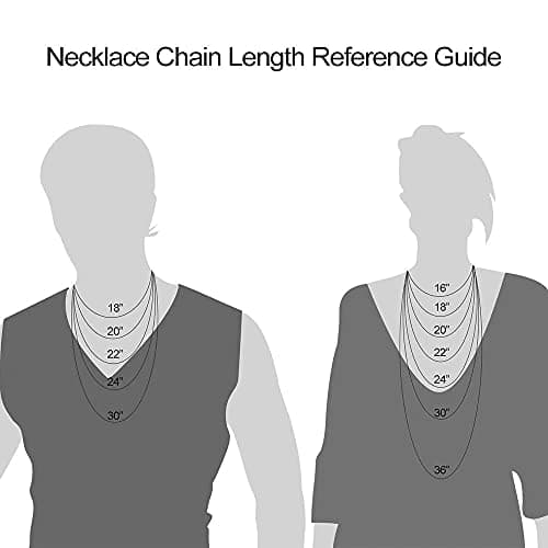Men's Stainless Steel Cross Pendant Necklace