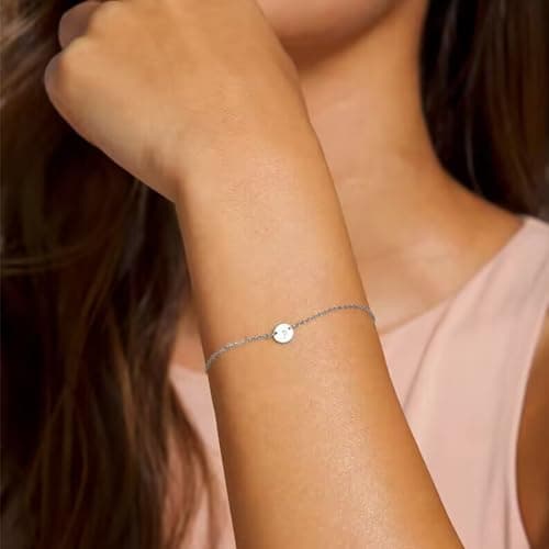 Personalized Initial Bracelet for Women