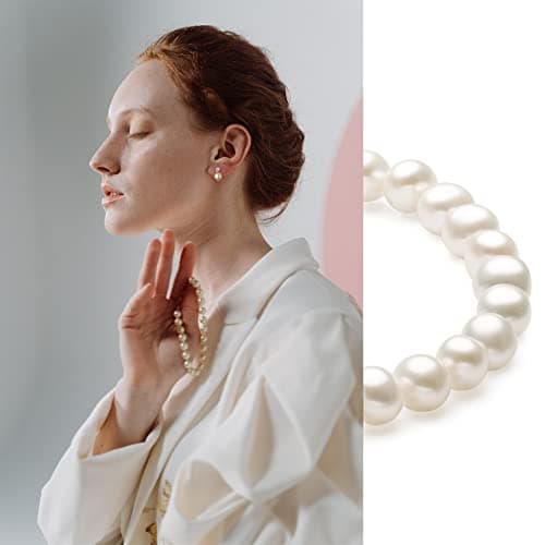 Pearlsays Natural Pearl Bracelets for Women 925 Sterling Silver