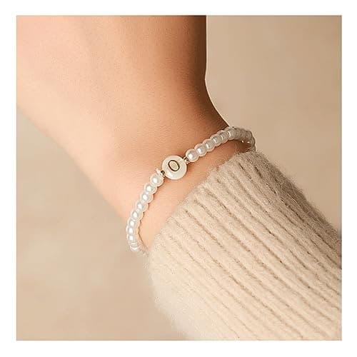 Personalized Letter Charm Bracelet for Women