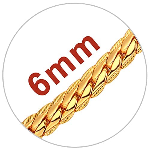 Refined Title: Stainless Steel Miami Cuban Link Chain for Men and Women, 3/6/9/12mm Width, 18-30 Inch Length