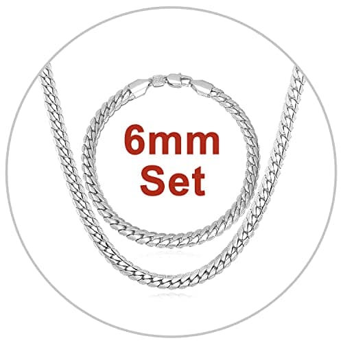 Refined Title: Stainless Steel Miami Cuban Link Chain for Men and Women, 3/6/9/12mm Width, 18-30 Inch Length