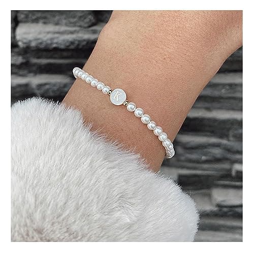 Personalized Letter Charm Bracelet for Women