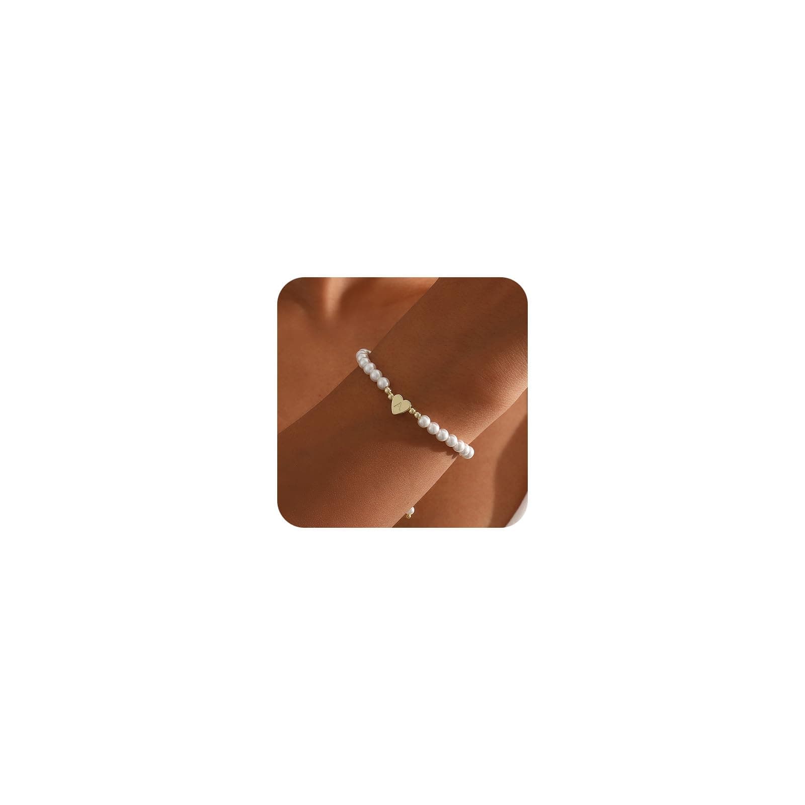 Lisitine Gold Pearl Bracelets for Women