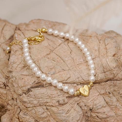 Lisitine Gold Pearl Bracelets for Women