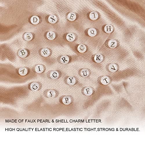 Dainty Gold Initial Bracelets for Women, Personalized Gifts